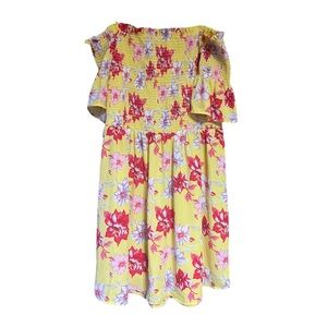 Floral Off-the-Shoulder Women’s Dress